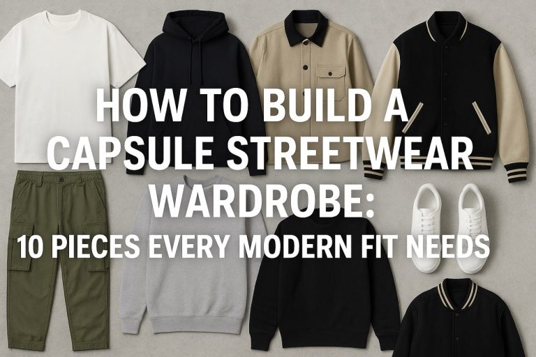 Read more about the article How to Build a Capsule Streetwear Wardrobe: 10 Pieces Every Modern Fit Needs